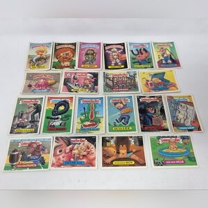 60 ~ TOPPS 1980s garbage pail kids  1986 & 87